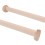 Barra de armario de madera, color caqui, 50 cm 5