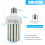 Ampoule LED maïs 80 W 480 V E39 pour entrepôt et parking 2