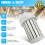 Ampoule LED maïs 80 W 480 V E39 pour entrepôt et parking 4