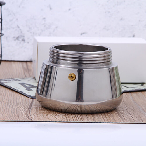 Cafetière à percolation en acier inoxydable, 2 ou 6 tasses 1