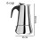 Cafetière à percolation en acier inoxydable, 2 ou 6 tasses 5