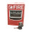 Red Manual Fire Alarm Button DC 9-28V with 2 Keys 3