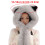 Sciarpa/cappello invernale con orecchie di volpe per donne e bambini 3