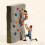 Realistic Rock Climber Figure Model 1:64 Scale Hand- Blue 5