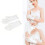 Delicate Mulberries Silk Gloves Breathable Fabric Keeps-White 3