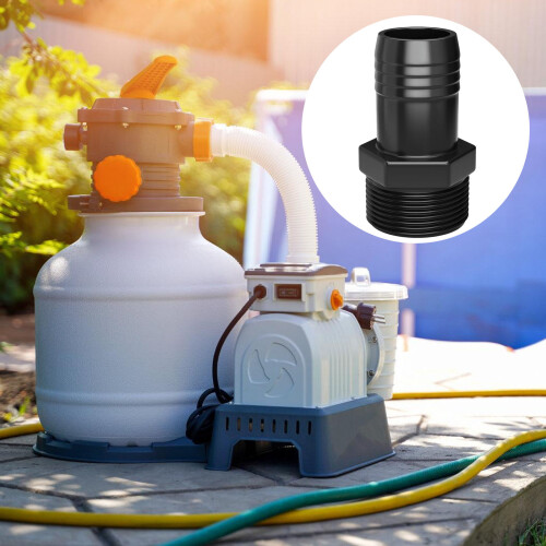 Swimming Pool Pump Hose Adapters Pool Filter Hose Connectors-2P 2