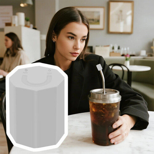 Magnetisk silikonsugerørkork til Era Resa-glass 1