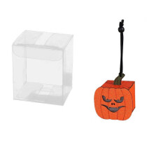 Tragbare LED-Kürbis-Nachtleuchte für draußen an Halloween