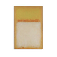 Mark Rothko piros-sárga-fehér vászonkép 8x12 hüvelyk