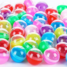 NOGIS gumball machine capsules clear 150 pcs 1.1 inch