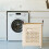 Panier à linge pliable à roulettes, beige, 55 L 2