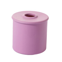 Boîte à mouchoirs ronde porte-papier toilette (1 paquet)