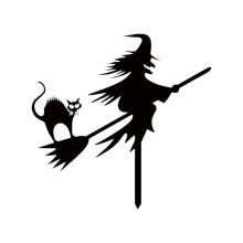 Dekoracja ścienna do ogrodu na Boże Narodzenie i Halloween