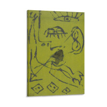 Jackson Pollock absztrakt vászonkép 40x60 cm