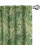 Cortinas com estampa de folhas verdes e selva, par, 28x63 polegadas. 1
