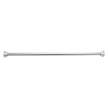 Barra de tensão em aço inoxidável 85-150cm prateada