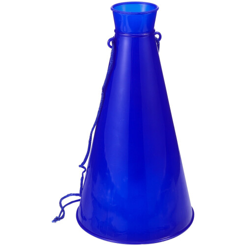 Plastic Cheer Horn Toy – Blue, 22.5 cm