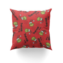 Grinch kussenhoes 16x16 inch polyester voor binnen en buiten
