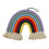 Gewebter Wandteppich mit Quasten, 7-farbig 1