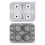 4-hulroms 3D silikon isbitbrett 1