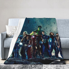 Couverture polaire Captain America 152 x 127 cm