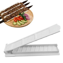 Presse Ă brochettes pour kebab - ABS, blanc, 29,2 cm