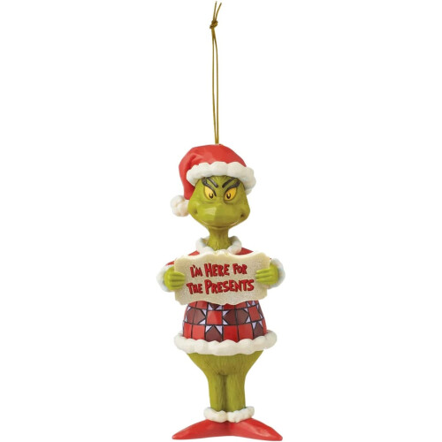 Κρεμαστό Στολίδι Grinch Tree Πολύχρωμο Ακρυλικό 1 Τεμάχιο