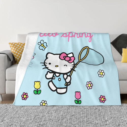 Couverture polaire Hello Kitty 152 x 127 cm