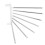 Porte-serviettes mural pivotant en acier inoxydable 1