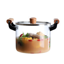 Borosilikatglas-Kochtopf mit Deckel – 2,5 l, 3 l, 4 l, 5 l
