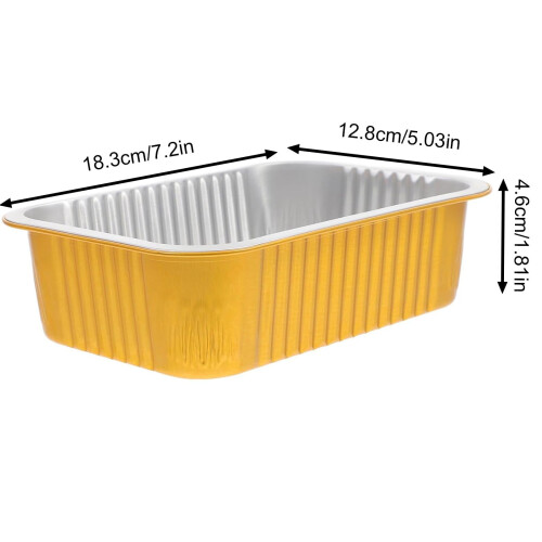 Aluminum Baking Pans 750ml 25pcs