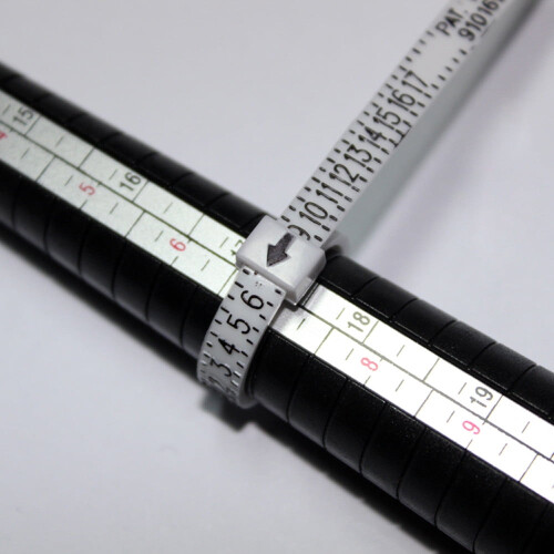 Ring Sizer Gauge White USA Sizes 1-17 2