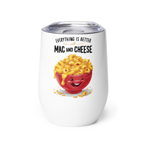 Macaroni Cheese Weinglas 12oz
