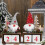 2 décorations de calendrier de l'Avent en bois 1