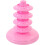 Soporte expositor rosa de PP para piruletas 1