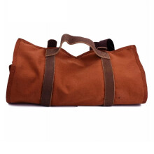 Sacoche de barman en toile marron 38 x 16 cm