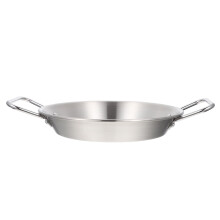 Plateau de service en acier inoxydable 29 x 20 cm