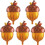 Thanksgiving-Ballon-Set, 5-teilig, Aluminium, Herbstdekoration 1