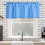 Cantonnière en polyester bleu ciel 5718 pouces 1