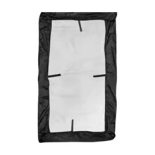 Housse de balancelle de patio en polyester 190T pour 2-3 places, noire
