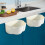 YangJinLian storage bins white plastic with handle 5