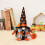 Halloween-tonttupehmokoriste 27cm 5