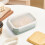 Contenitore per il pranzo in plastica blu – Contenitore compatto e a prova di perdite 5