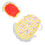Hen Saddle Apron - Doppellagige Baumwolle, Wassermelone 1