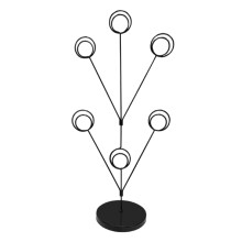 Eleganter Desktop-Fotobaumhalter aus Metall für-Schwarz