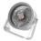 USB-wiederaufladbarer Heim-Desktop-Ventilator, tragbarer-Grau 1
