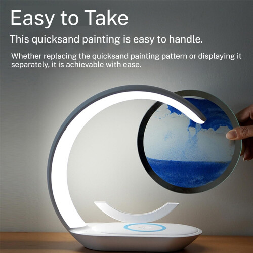 Lampe de poche Evadore Lumaflow Sandscape – Lampe d'art de sable 3D 2