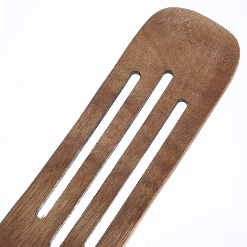 Träspatel med slits för matlagning, Spurtle, 1 st 2