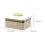 Boîte de conservation alimentaire hermétique transparente (1 pièce) 3