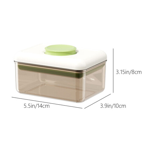 Boîte de conservation alimentaire hermétique transparente (1 pièce) 2